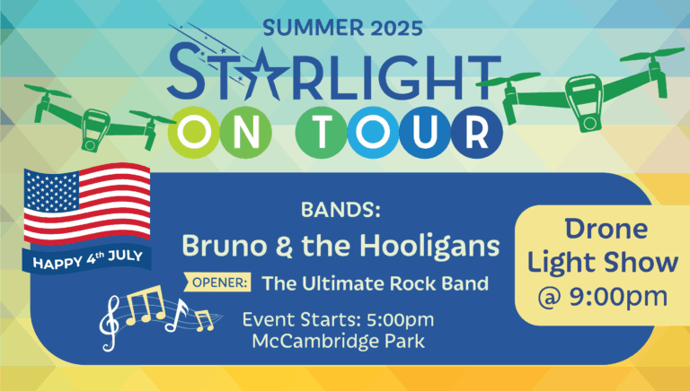 Starlight On Tour - July 4 Centennial Bash - Headliner: Bruno & The Hooligans, Opener: The Ultimate Rock Band