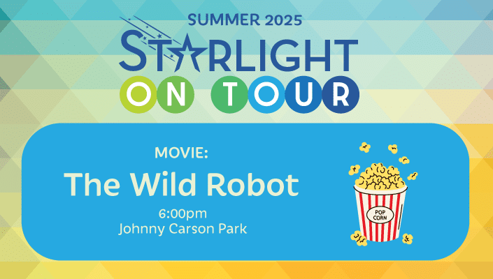 Starlight On Tour - June 28 Movie: The Wild Robot